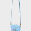 Micro Gabine Saddle Bag – Light Blue