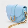 Micro Gabine Saddle Bag – Light Blue