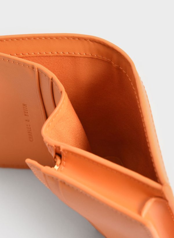 GmaYkRAAIhuvkjQe.jpg Snap Button Mini Short Wallet – Orange
