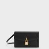 fuNaxNwouyeLljwc.jpg Padlock Envelope Crossbody Bag – Black