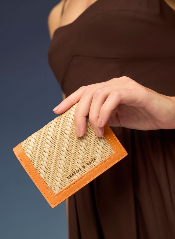 lrmVwxOAseAVKCjl.jpg Snap Button Mini Short Wallet – Orange