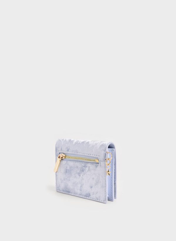 vpfiMJImIdZknxHI.jpg Velvet Embellished Card Holder – Light Blue